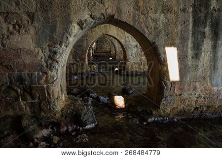 Shipyard Tersane, Alanya Historical Dockyard. Alanya, Antalya District, Turkey, Asia