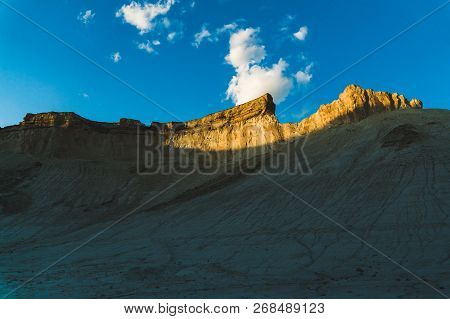 Deserts And Mountains In Kazakhstan Like From Arizona Desert
