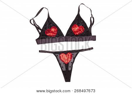 7487586 Sexy Lingerie Isolated On White