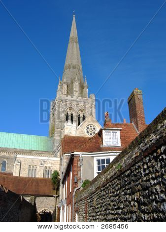 Chichesterská katedrála. West Sussex. Anglie