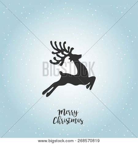Merry Christmas Icon Chrictmas Design Made In Vector
