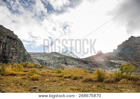 Lower Arkhyz, Karachay Cherkess Republic. Sofia Glacier