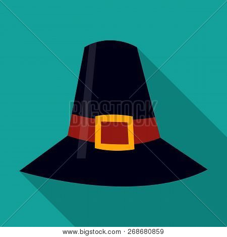Hat Icon With Shadow.eps10.vector Illustration.
