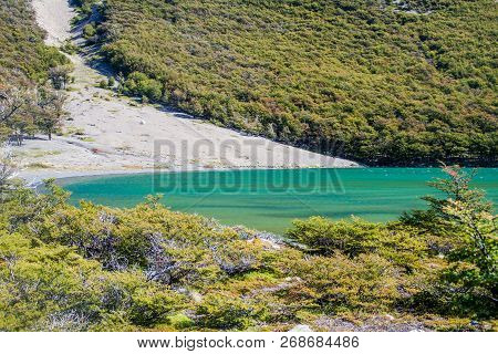 Laguna Madre E Hija Lake In National Park Los Glaciares, Patagonia, Argentina