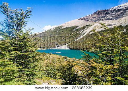 Laguna Madre E Hija Lake In National Park Los Glaciares, Patagonia, Argentina