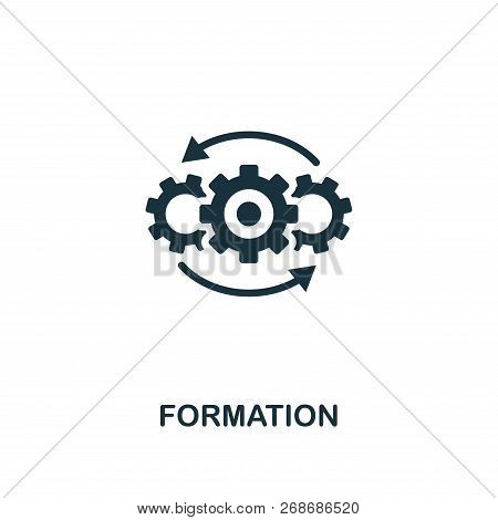 Formation Icon. Premium Style Design From Teamwork Icon Collection. Ui And Ux. Pixel Perfect Formati