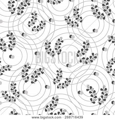 Lavender Collection-love In Parise Seamless Repeat Pattern Background In Grey And White