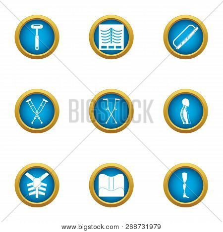 Condition Of The Internals Icons Set. Flat Set Of 9 Condition Of The Internals Icons For Web Isolate