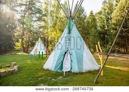 Dwelling Tipi, The Wigwam In The Forest