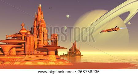 Titan Moon Environment