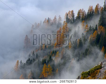 Beautiful Autumn Hiking In Berchtesgadener Alps