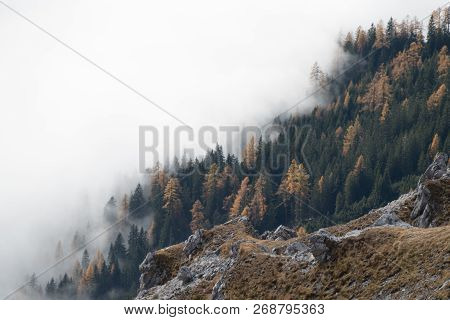 Beautiful Autumn Hiking In Berchtesgadener Alps