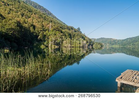 Lago Tilquilco Lake In National Park Huerquehue, Chile