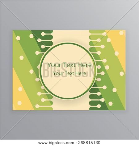 Flat Simplified Drops Abstract Vector Cliced Background For Web And Print