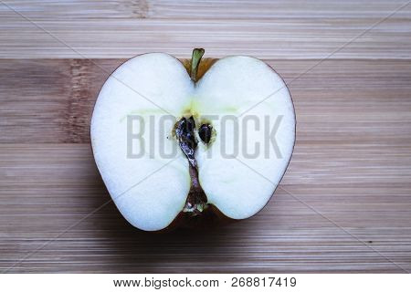 Apple Cut In Half