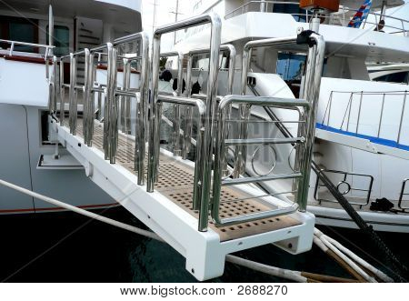 Laufplanke oder Gangway