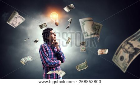 Ideas for money making. Mixed media