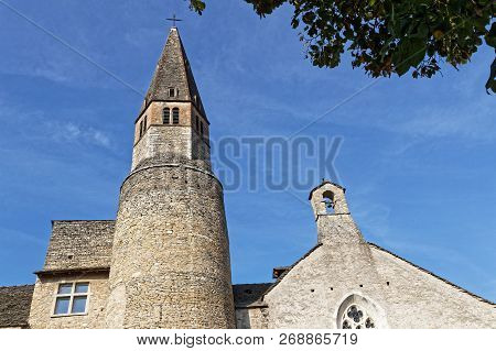 Cremieu, France, October 19, 2018 : Church Of Augustins. The City Has A Long And Important Medieval 