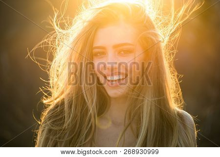 Pretty Smiling Women Portrait. Lips, Mouth And Face For Cosmetologie. Natural Nude Make Up. Skincare