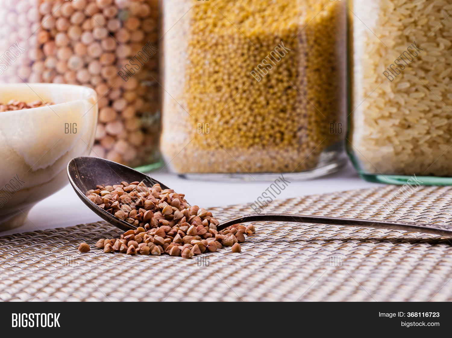 Raw Dry Buckwheat Image & Photo (Free Trial) Bigstock