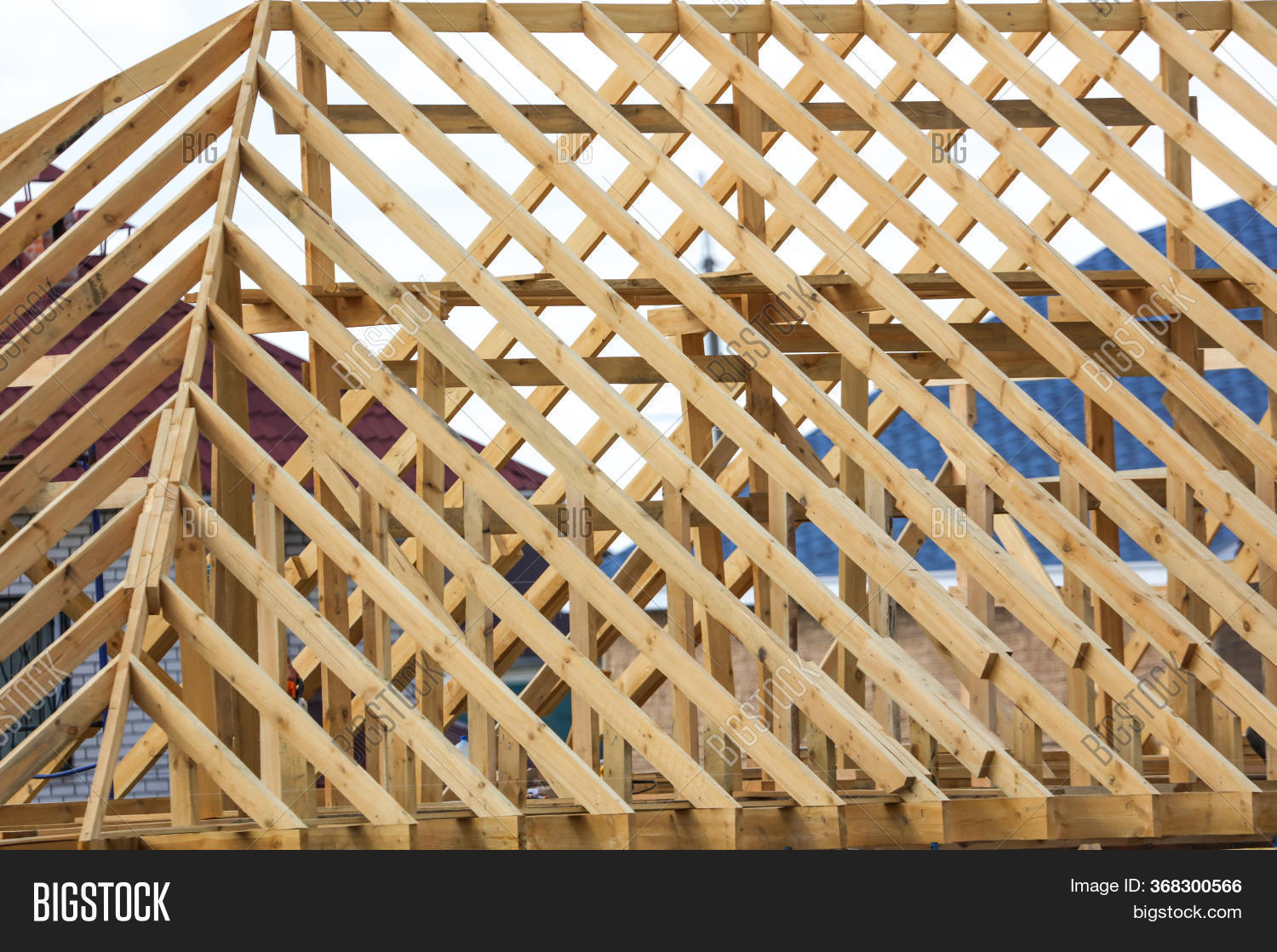 Wooden Boards On Roof Image & Photo (Free Trial) Bigstock