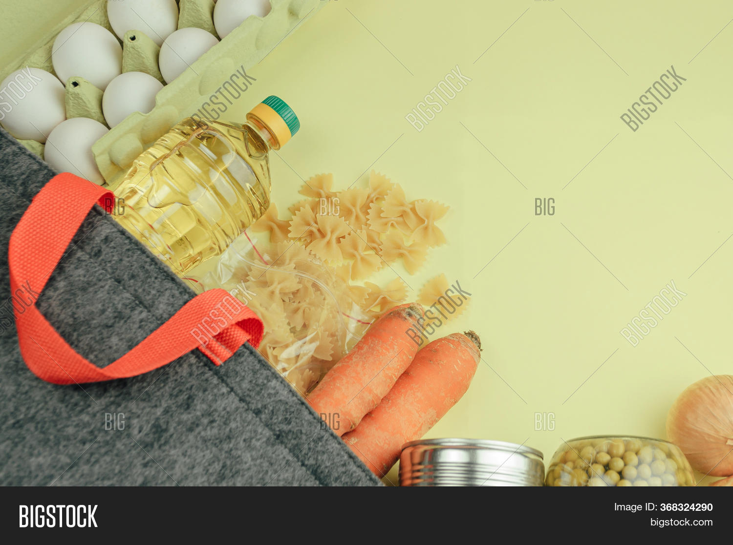 Food Donations Linen Image & Photo (Free Trial) Bigstock