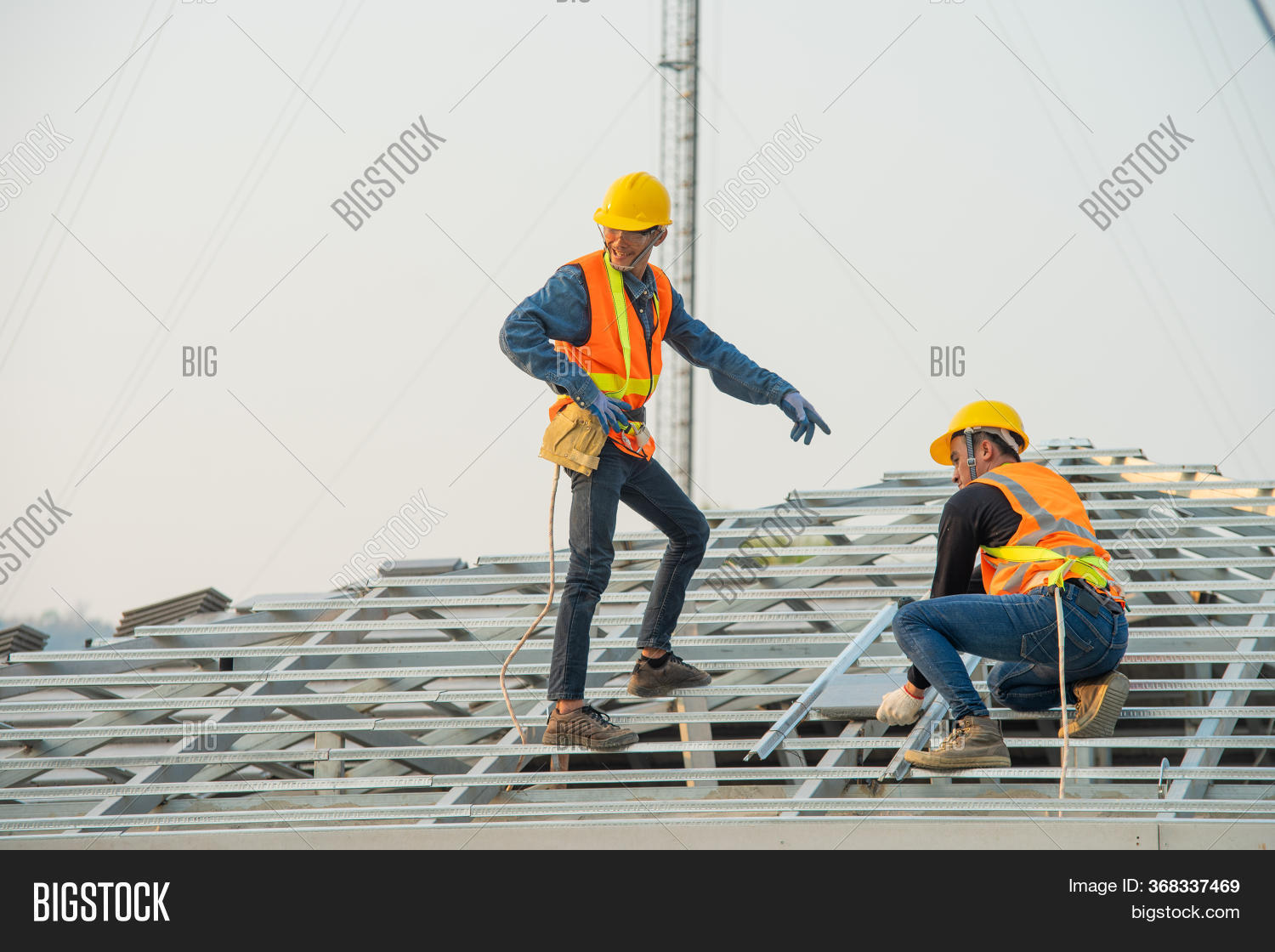 Roofer Worker Special Image & Photo (Free Trial) Bigstock
