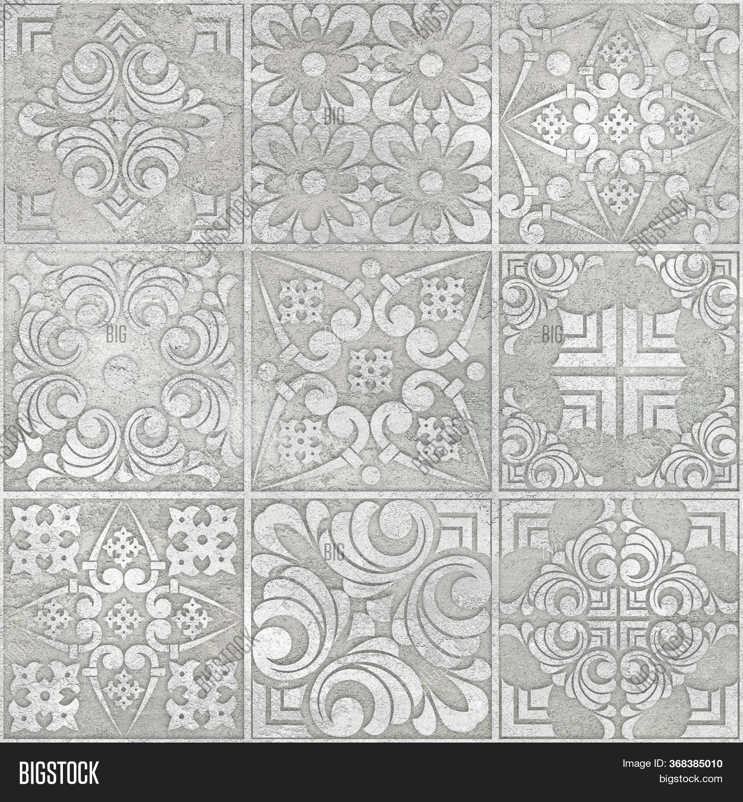Digital Tiles Design. Image & Photo (Free Trial) Bigstock