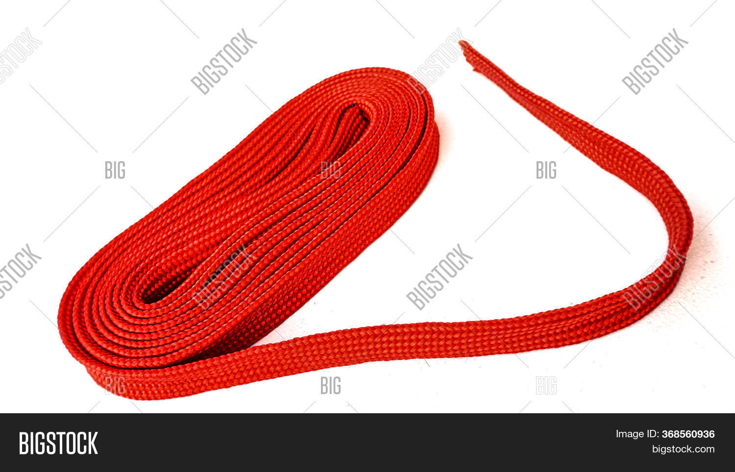 Red Rope On White Image & Photo (Free Trial) | Bigstock