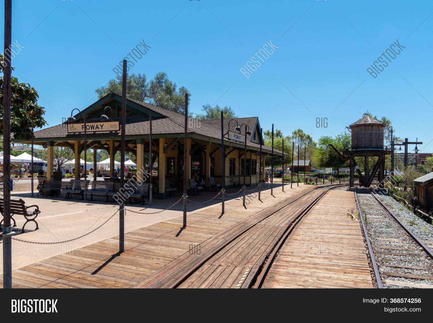 Old Poway Park Village Image & Photo (Free Trial) Bigstock