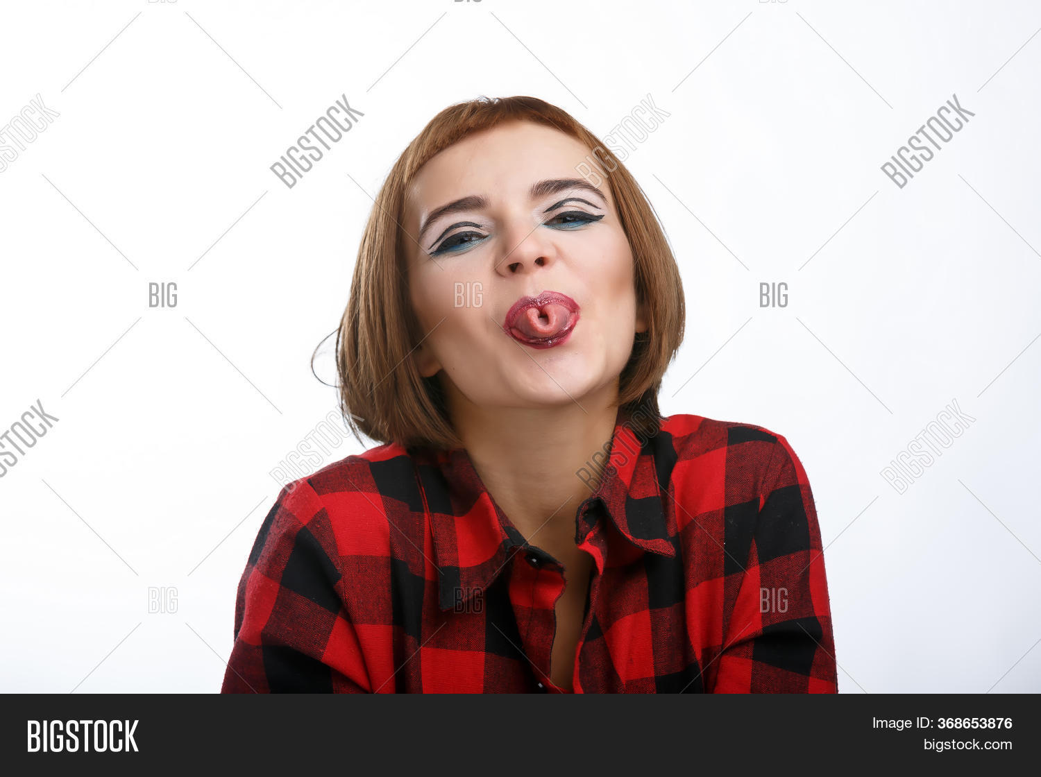 Lady Opened Her Mouth Image & Photo (Free Trial) Bigstock