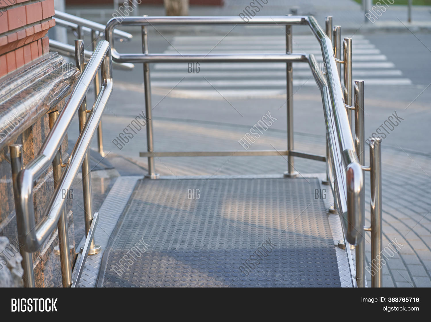 Ramp Way Stainless Image & Photo (Free Trial) Bigstock