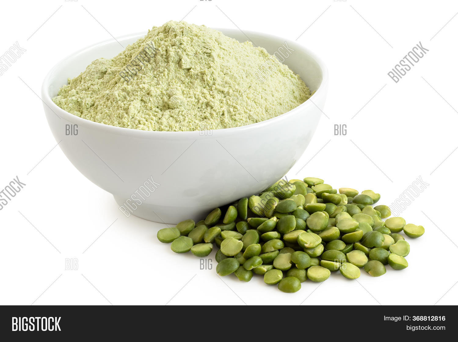 Dried Green Pea Flour Image & Photo (Free Trial) Bigstock