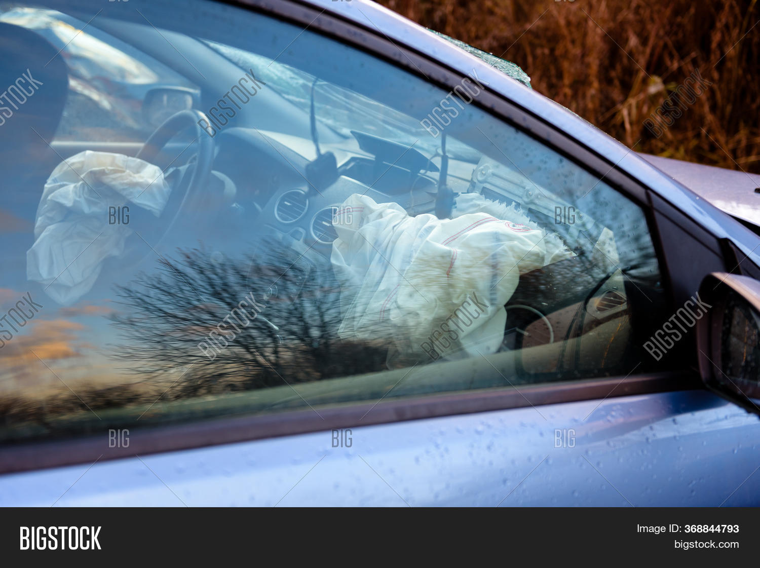 Operated Airbags Image & Photo (Free Trial) Bigstock