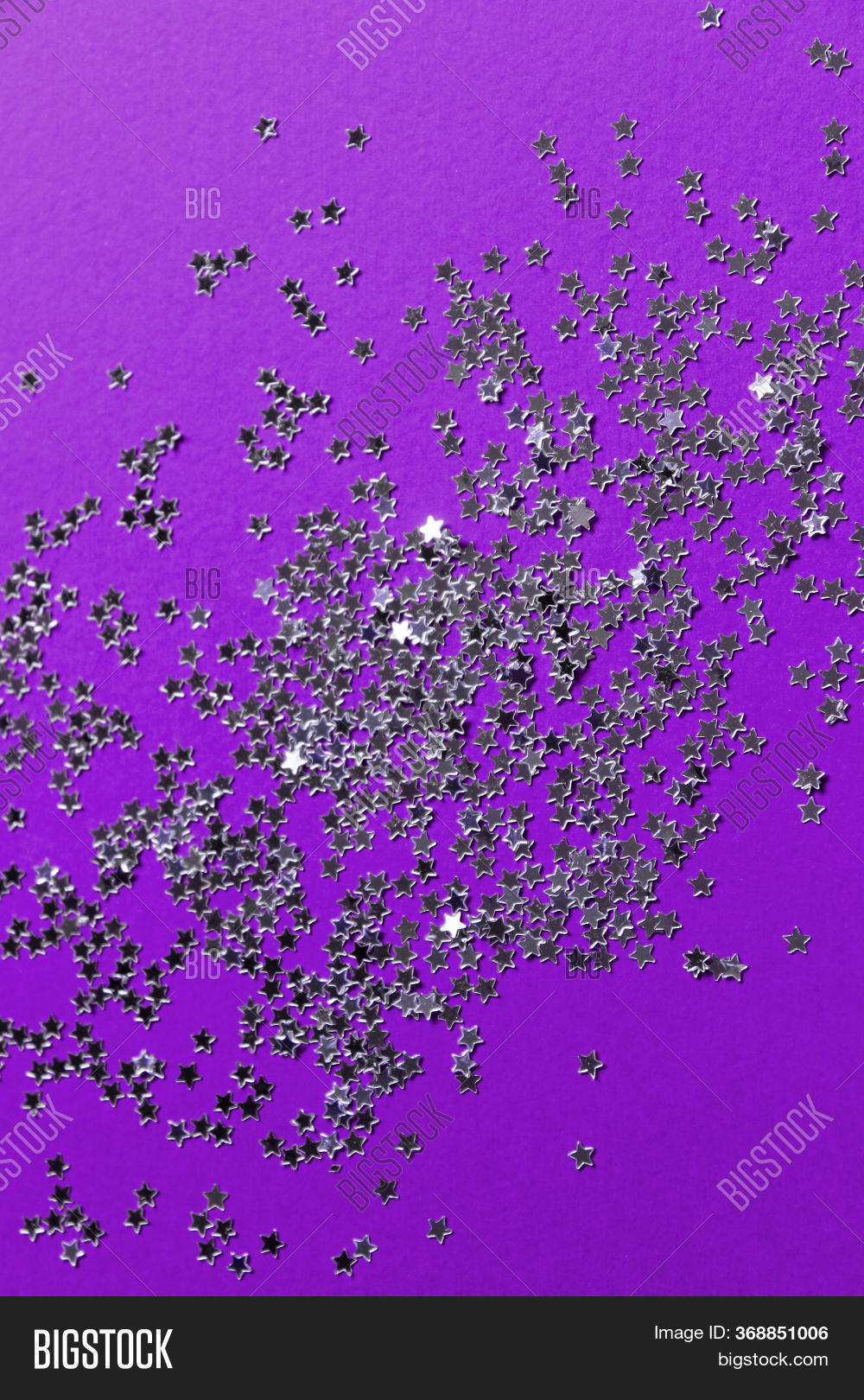 Silver Stars Glitter Image & Photo (Free Trial) | Bigstock