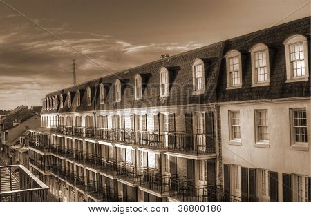 French Quarter balconi