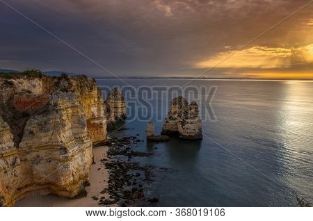Do Camilo Beach (praia Do Camilo) Is A Picturesque Little Beach, Pretty Quiet And Secluded With Some