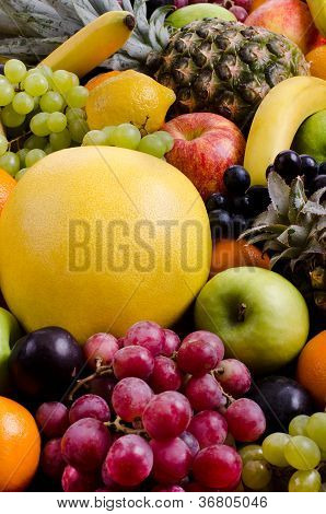 Stilleven Multifruit achtergrond