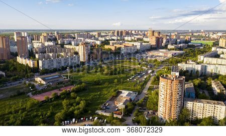 Rostov-on-don, Russia, May 24, 2020: Rostov-on-don Aerial View. Panorama Of The City Of Rostov On Do