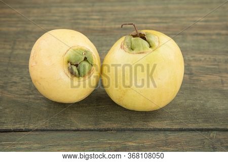 Rose Apple - Syzygium Jambos. Text Space