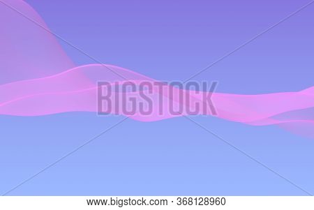 Pink Wave On Blue Sky Image & Photo (Free Trial) | Bigstock