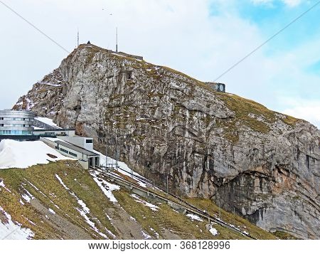 Alpine Peak Of Esel In The Swiss Mountain Range Of Pilatus And In The Emmental Alps, Alpnach - Canto