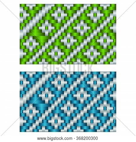 Beautiful Decorative Ethnic Woven (anyaman) Background Texture 14