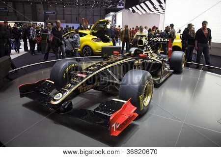 2011 Lotus Renault Gp formule 1 voiture