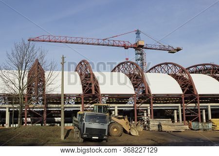 Construction Of A Shopping Center, Tennis Court, Sports Fitness Center, Enterprise