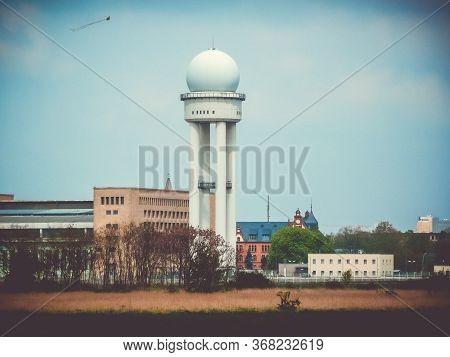 Berlin/germany - April 21, 2014 : Tempelhof Airport Public Park