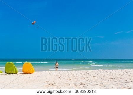 Handsome Man On Phu Quoc Sao Beach