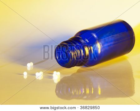 Glóbulos y botellín