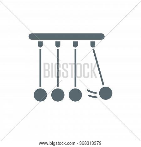 Physics Vector Icon Symbol Isolated On White Background