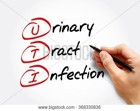 Uti - Urinary Tract Infection, Acronym Health Concept Background